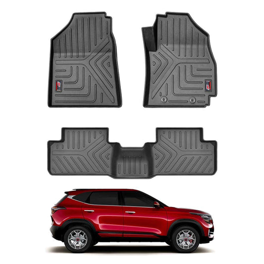 GFX Life Long Car Floor Mats For KIA Seltos (2019-2023)