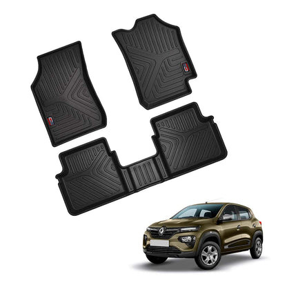 GFX Life Long Car Floor Mats for Renault Kwid (2015-2018)