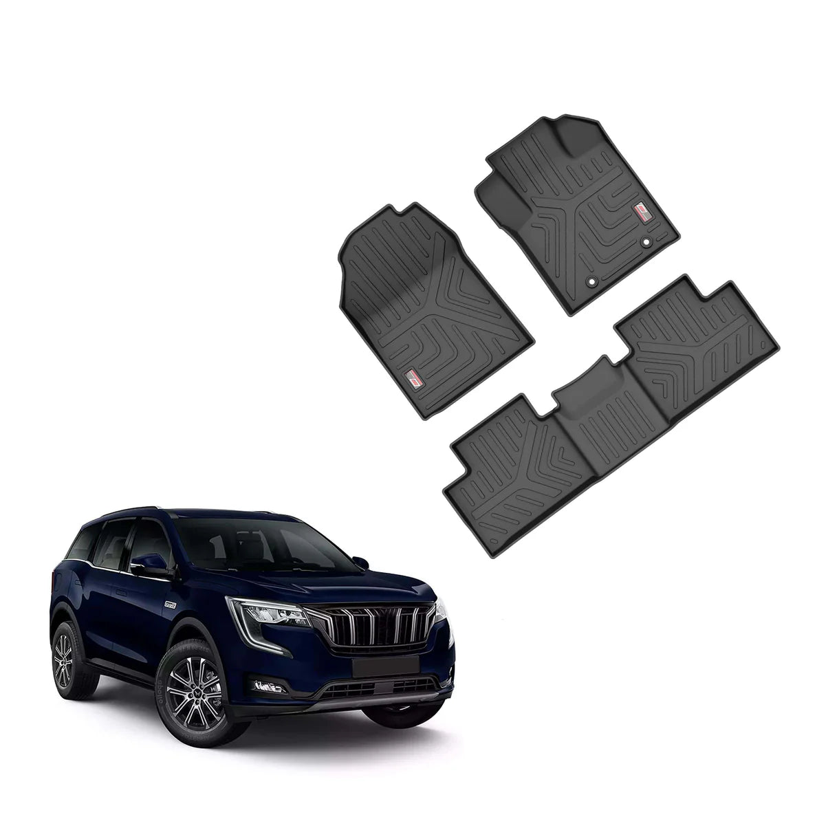 GFX Life Long Car Floor Mats for Mahindra Xuv-700 (2021 ONWARDS)