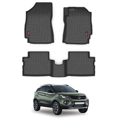 GFX Life Long Car Floor Mats for Tata Motors Nexon - Manual (2022 ONWARDS)
