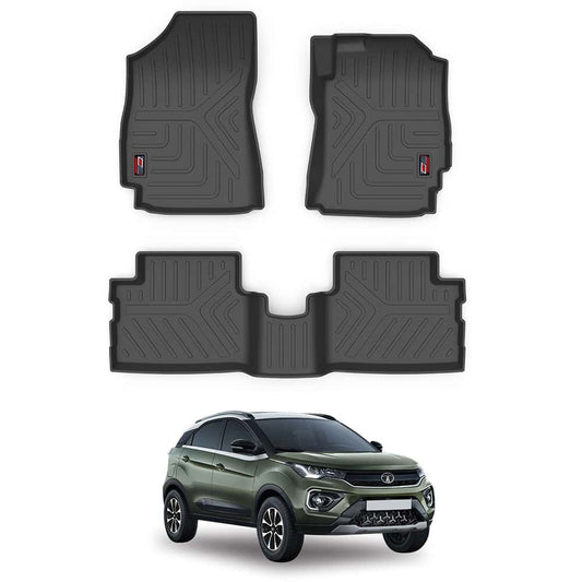 GFX Life Long Car Floor Mats for Tata Motors Nexon - Manual (2022 ONWARDS)